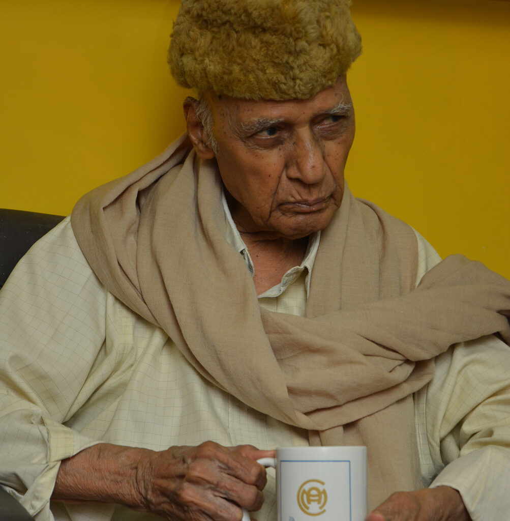 Khayyam Sahab in CMA office